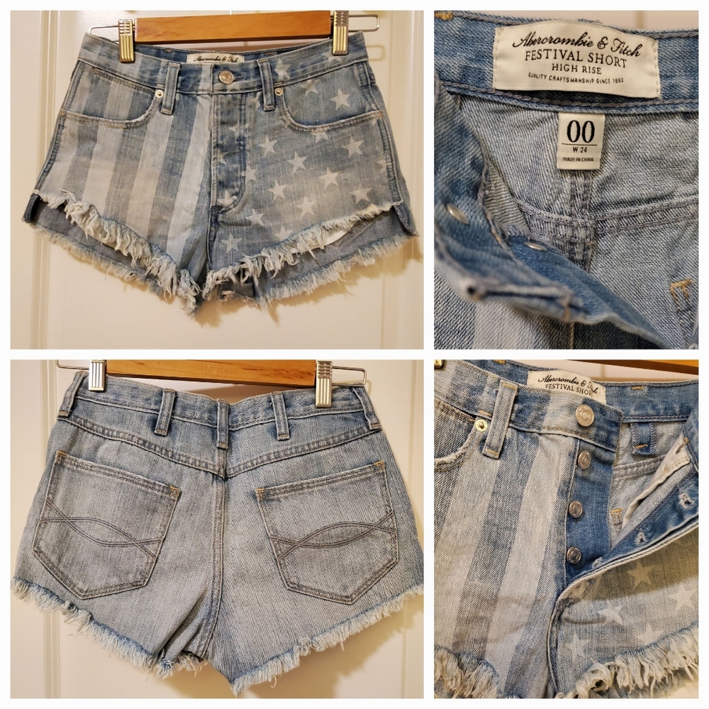 New Abercrombie and Fitch festival shorts
